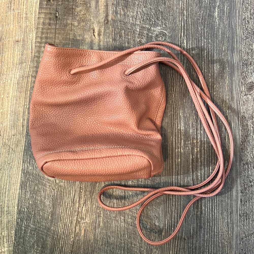 Pink Anthropologie bag